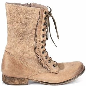 Betsey Johnson Litzlo Combat Boots